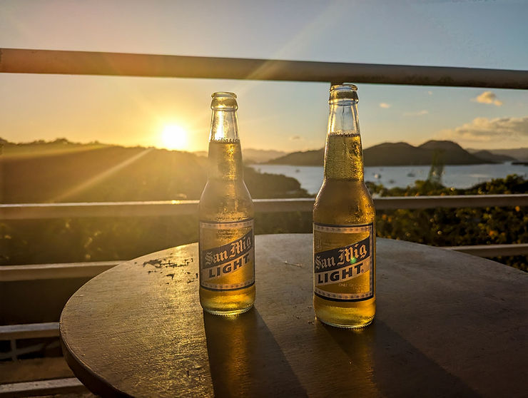 Top it off with a beer for sunset