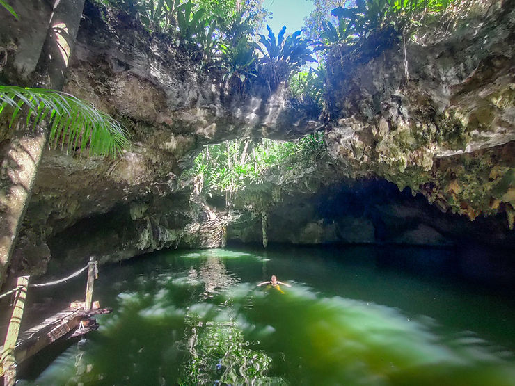 El Cedral Cenote, Cozumel