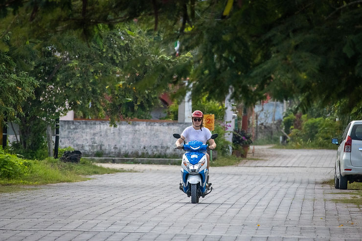 Scooter, Cozumel