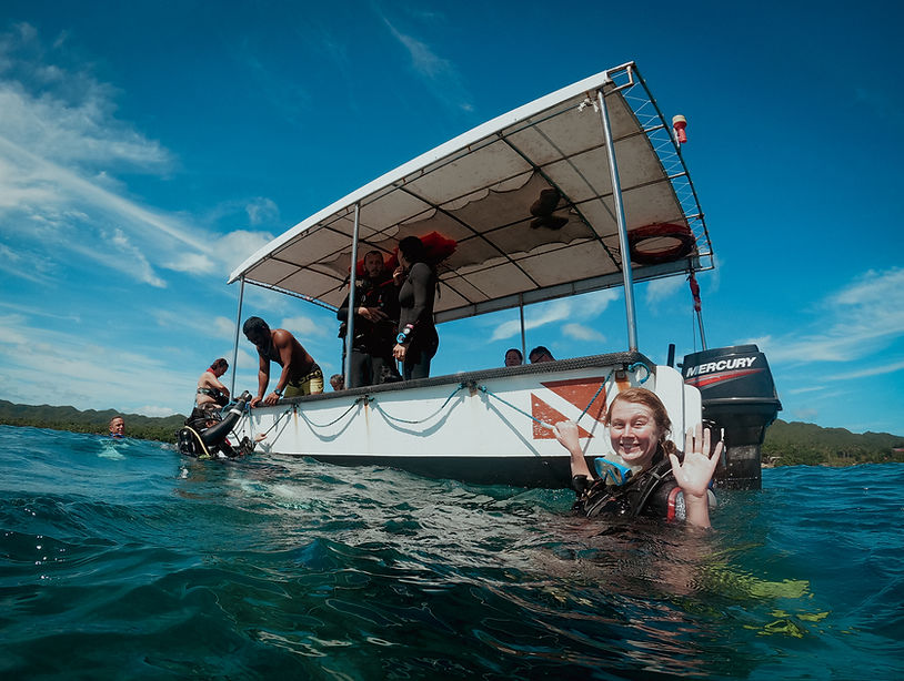 Diving in Anda, Bohol