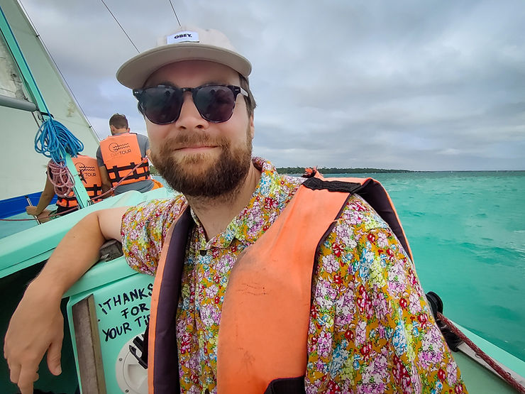 Bacalar boat tour