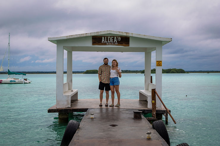 Engagement on lagoon