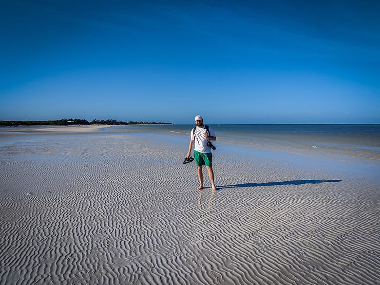 Isla Holbox sandbank