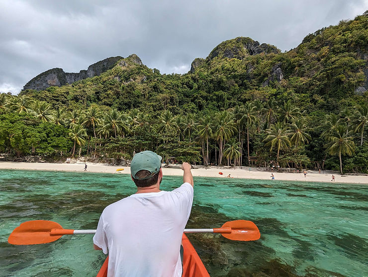 Kayaking, El Nido