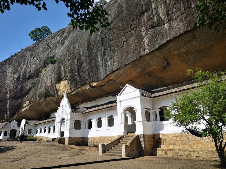 Dambulla Cave Temple, near Kandy, Sri Lanka