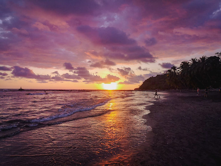 Sunset in Esterillos