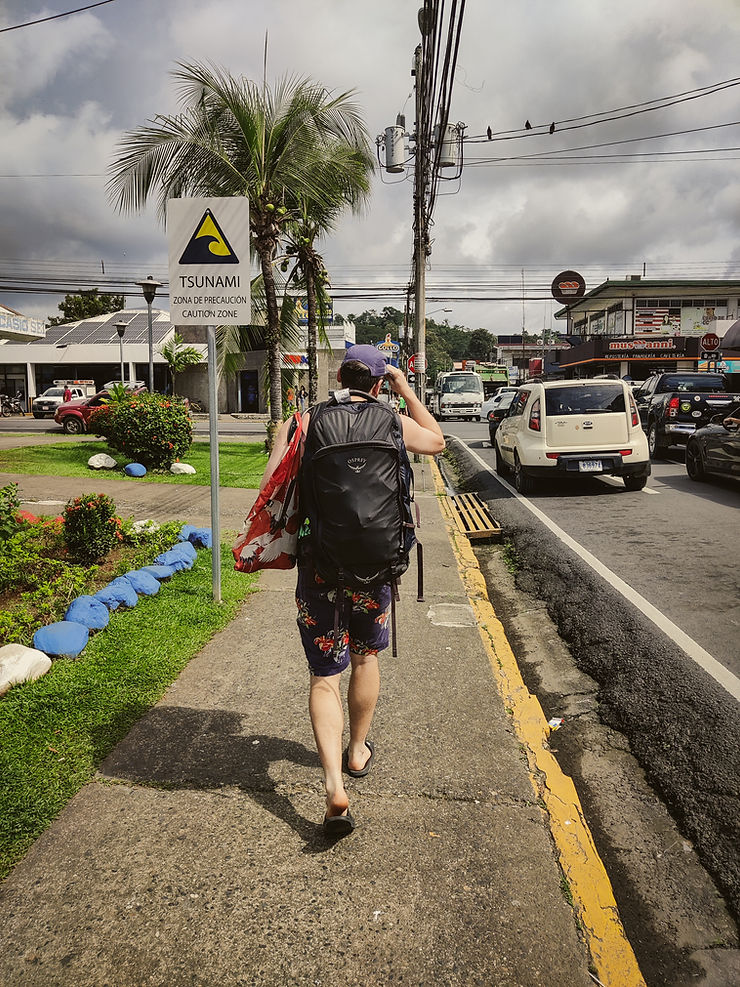 Arrival into Quepos