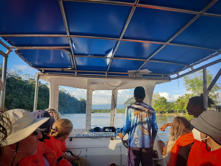 Boat to Drake Bay