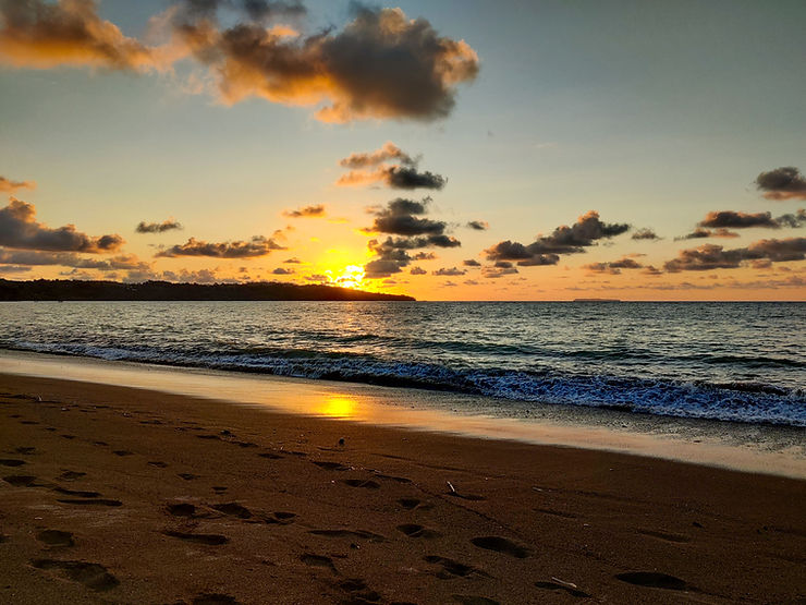 Sunset in Drake Bay